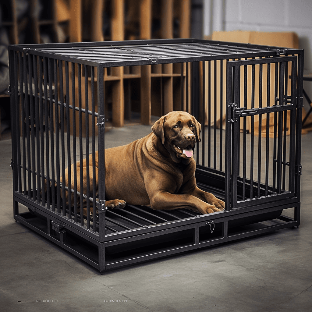 Prepare to be blown away by a doggy den like no other! It's a quantum leap in pet care, and it's ready to take your pup to the next level.