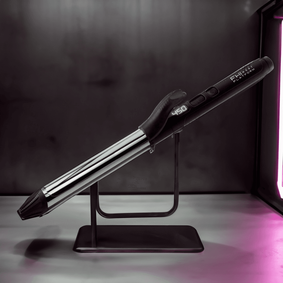 Earth-Friendly Curler - Extended Barrel for Thick Hair, Adjustable Temp to 450°F, Memory Function. Sustainable Style for Curls that Last.