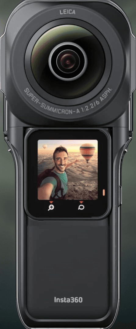 Eco-friendly and environment-friendly short title for Insta 360 ONE RS 1-Inch 360 - 3-Axis Stabilization for smooth smartphone footage.